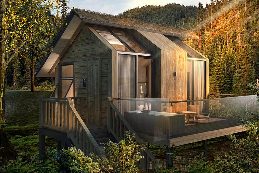 半山墅屋三户型